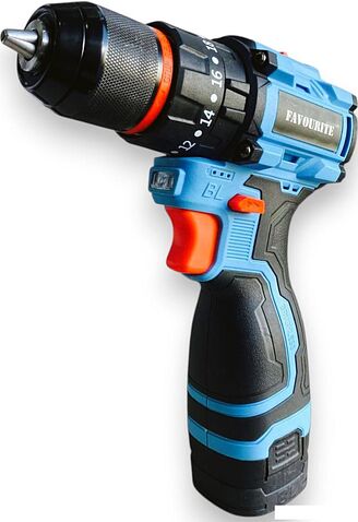 Дрель-шуруповерт Favourite ДАБ 16 303301602 (с 2-мя АКБ, кейс)