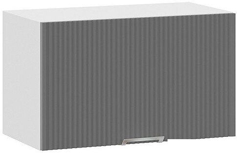 Шкаф напольный Трия Кимберли 1В6Г (белый/титан)