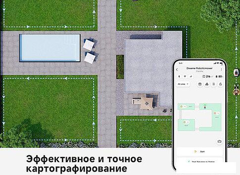 Газонокосилка-робот Dreame A1 Pro 800
