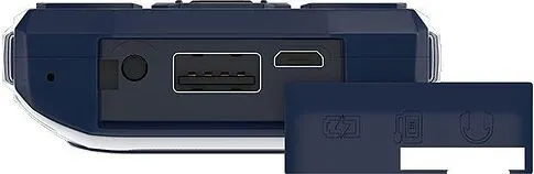 Кнопочный телефон Maxvi P101 (синий)