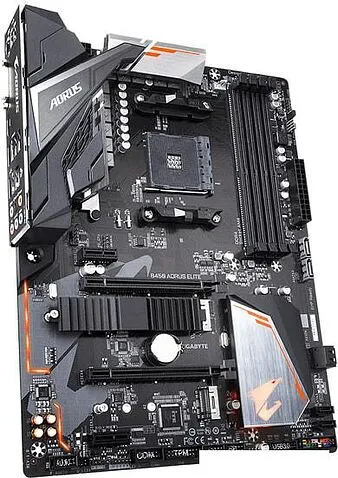 Материнская плата Gigabyte B450 Aorus Elite (rev. 1.0)