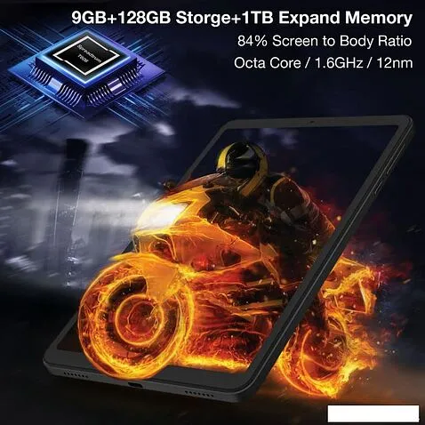 Планшет Doogee T20mini 4GB/128GB LTE (черный)