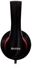 Наушники с микрофоном SVEN AP-940MV (черный/красный)