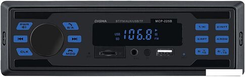 USB-магнитола Digma MCP-225B