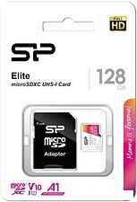 Карта памяти Silicon-Power Elite microSDXC SP128GBSTXBV1V20SP 128GB (с адаптером) Карта памяти Silicon-Power Elite microSDXC SP128GBSTXBV1V20SP 128GB (с адаптером)