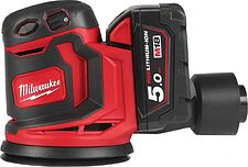 Эксцентриковая шлифмашина Milwaukee M18 BOS125-502B 4933464229 (с 2-мя АКБ, сумка) Эксцентриковая шлифмашина Milwaukee M18 BOS125-502B 4933464229 (с 2-мя АКБ, сумка)