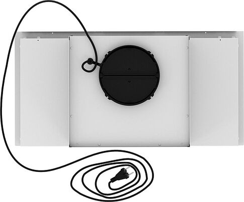 Кухонная вытяжка Elikor Sense Glass 60П-1000 229362 (белый/белое стекло)