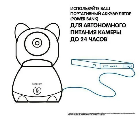 Видеоняня Ramicom VRC300X2