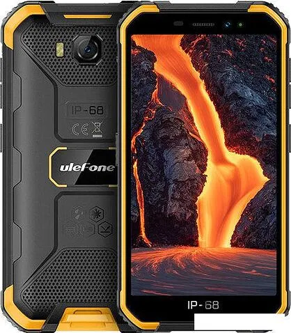 Смартфон Ulefone Armor X6 Pro (оранжевый)
