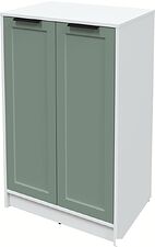 Тумба Интерлиния Концепт Тренд КТ-Т64 (белый платинум/мята)