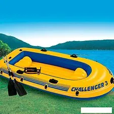 Гребная лодка Intex Challenger 3 Set (Intex-68370)