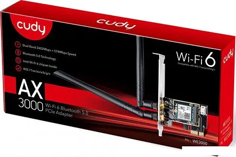Wi-Fi/Bluetooth адаптер Cudy WE3000 1.0
