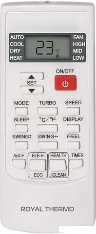 Кондиционер Royal Thermo Milano DC RTMI-09HN1