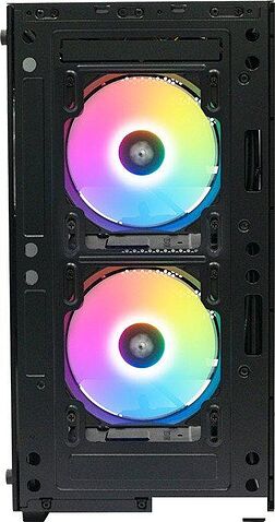 Корпус XASTRA A306M 3FRGB (черный)