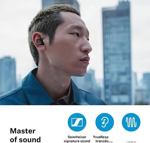 Наушники Sennheiser Momentum True Wireless 4 (черный)