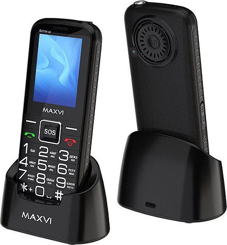 Телефон Maxvi B21ds Up (черный)