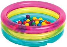 Надувной бассейн Intex Радуга 48674 (86x25)