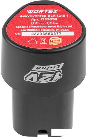 Дрель-шуруповерт Wortex BD 1220 Li 1329356 (с 2-мя АКБ, кейс)