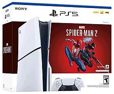 Игровая приставка Sony PlayStation 5 Slim + Marvel’s Spider-Man 2 (цифровой ключ) Игровая приставка Sony PlayStation 5 Slim + Marvel’s Spider-Man 2 (цифровой ключ)