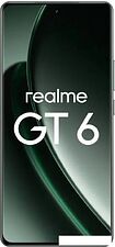 Смартфон Realme GT 6 16GB/512GB международная версия (зеленый туман) Смартфон Realme GT 6 16GB/512GB международная версия (зеленый туман)