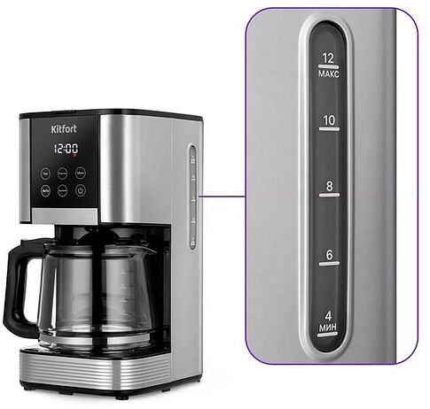 Капельная кофеварка Kitfort KT-7222