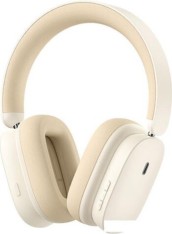 Наушники Baseus Bowie H1 Noise-Cancelling (бежевый)