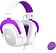 Наушники Havit Gamenote H2002d (белый/фиолетовый)