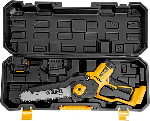 Аккумуляторная пила Denzel СCS-200BL (с 1-им АКБ, кейс)