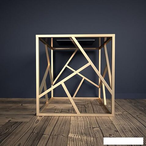 Журнальный столик RasGar Империал РСГР.001.000-0302 (золото/графит)