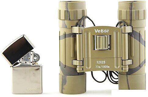 Бинокль Veber БН 12x25 Sport камуфляж