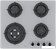 Варочная панель TECHNO HG4614GFWV