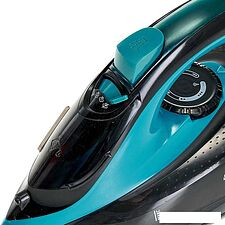 Утюг Delta LUX DE-3000 (черный/бирюзовый) Утюг Delta LUX DE-3000 (черный/бирюзовый)