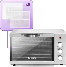 Сушилка для овощей и фруктов Kitfort KT-1985 Сушилка для овощей и фруктов Kitfort KT-1985