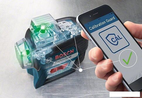 Лазерный нивелир Bosch GLL 3-80 CG Professional (с держателем BM 1)