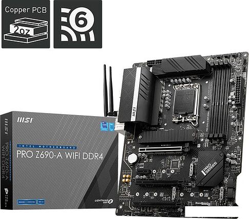 Материнская плата MSI PRO Z690-A WiFi DDR4