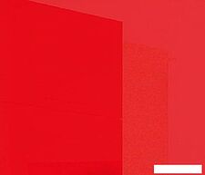 Готовая кухня Интерлиния Мила Gloss 1.88x2.8 правая (красный-черный)