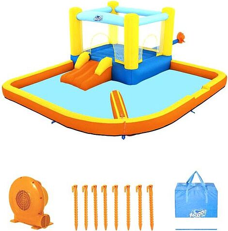Надувной бассейн Bestway Beach Bounce 53381 (365х340х152)