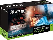 Видеокарта Inno3D GeForce RTX 4080 Super 16GB iChill Frostbite C408S-166XX-1870FB Видеокарта Inno3D GeForce RTX 4080 Super 16GB iChill Frostbite C408S-166XX-1870FB