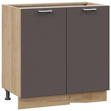 Шкаф напольный Трия Габриэлла 1Н8 (дуб крафт золотой/муссон)