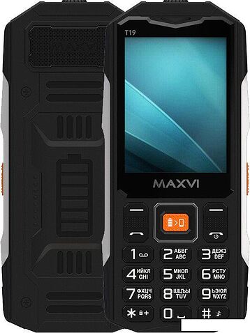 Телефон Maxvi T19 (черный)