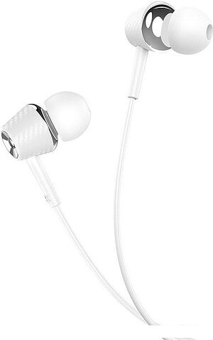 Наушники Hoco M70 (белый/серебристый)