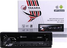 USB-магнитола Takara TFP-370BT Red