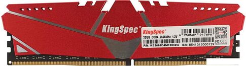 Оперативная память KingSpec Storm 32ГБ DDR4 2666 МГц KS2666D4M12032G