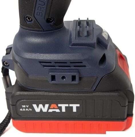 Дрель-шуруповерт WATT WAS-18 Li-2BL 1.018.090.01 (с 2-мя АКБ, кейс)