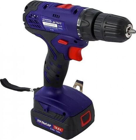 Дрель-шуруповерт Пульсар ДА 14.4-2 792-698 (с 2-мя АКБ, кейс)