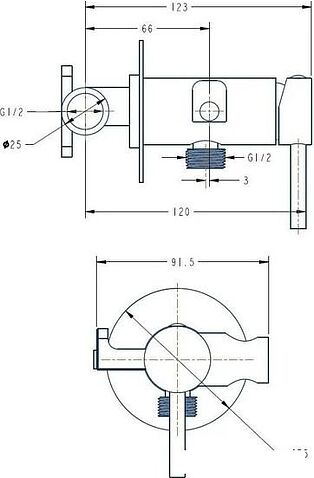 Гигиенический душ Esko SMH 12