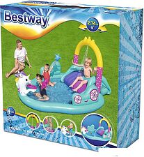 Надувной бассейн Bestway Волшебный единорог (274x198x137)