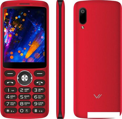 Мобильный телефон Vertex D571 (красный)