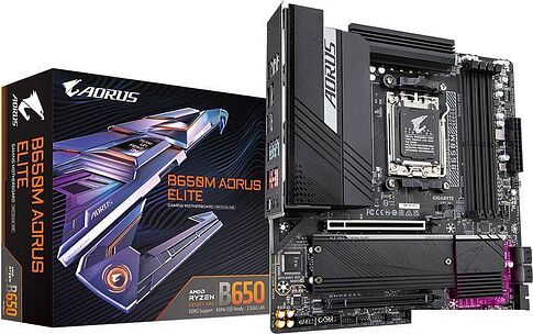 Материнская плата Gigabyte B650M Aorus Elite (rev. 1.0)