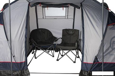 Кемпинговая палатка FHM Cassiopeia 4 (синий/серый)